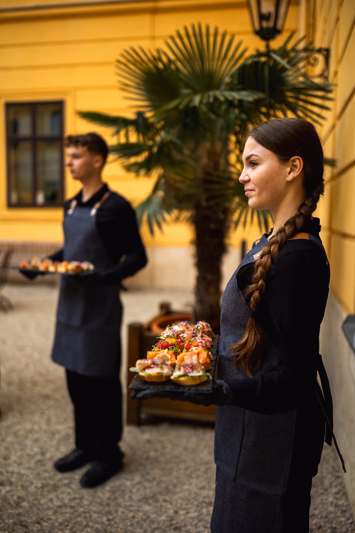 Tím Timeout Catering na svadobnom cateringu